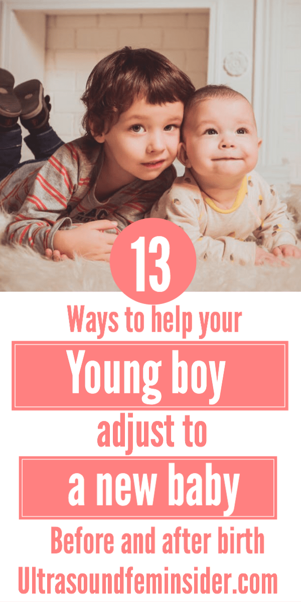 How to help your young boy to adjust to a new baby
