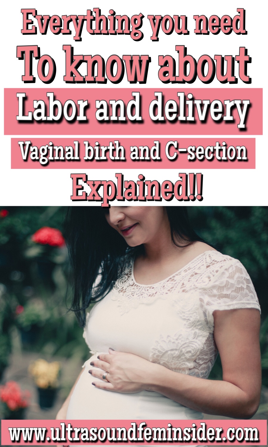 Important information about labor and delivery or childbirth. 